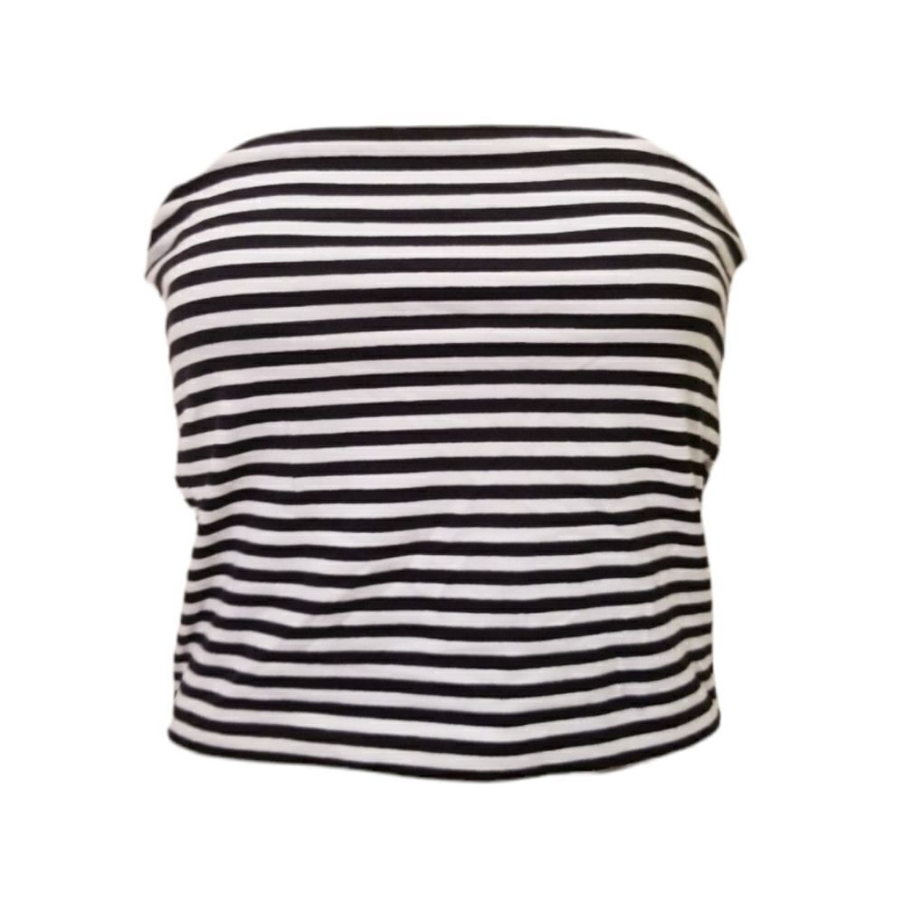 5/$25 Summer‎ Sale!!! Abound B&W Striped Tube Top Sz S NWT